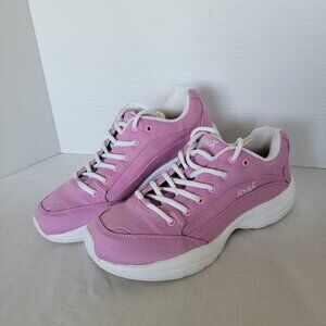 RYKA Womens Size 9 Contour Twill NITRACEL Canvas Raspberry Walking Athletic Shoe
